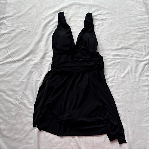New! Magicsuit Black Celine Swim Dress Size 14 25075 - Picture 5 of 10